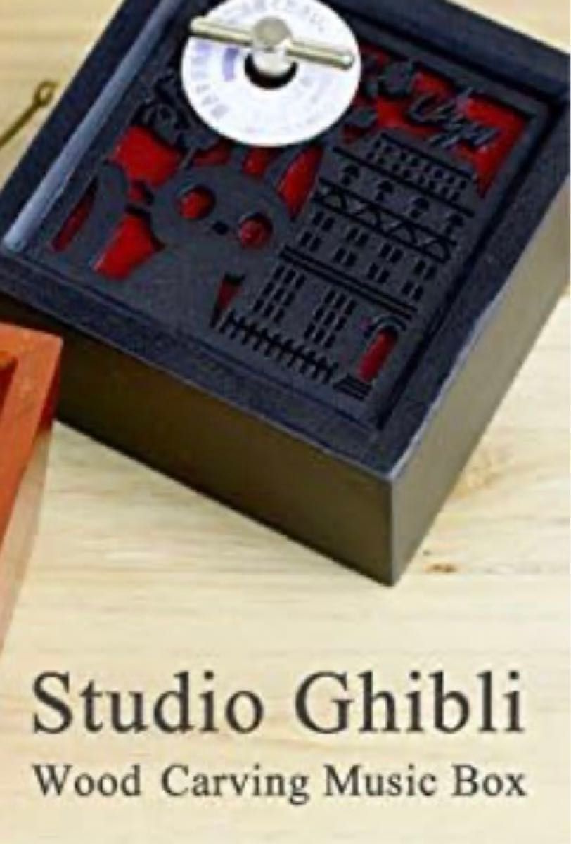 スタジオ ジブリ 魔女の宅急便ジジの木製オルゴール100%プレミアム商品プレゼント特売で曲優しさに包まれたなら♪綺麗な音色最高です