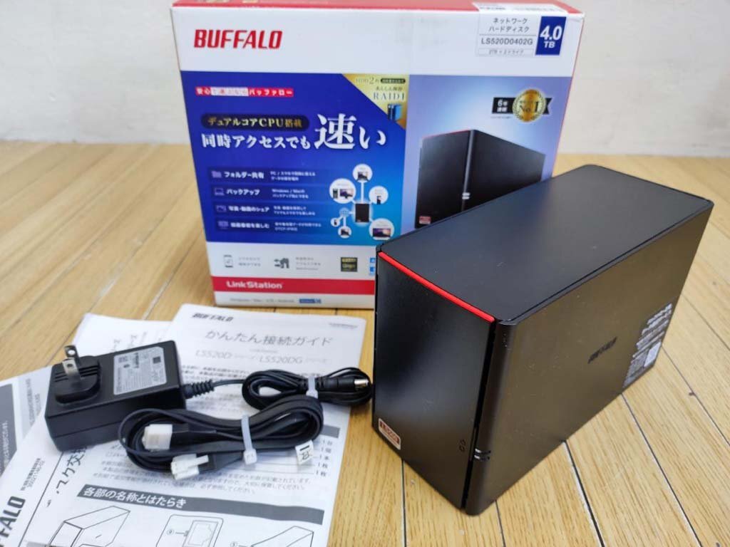 ★Buffaloバッファロー ネットワークハードディスク LS520D0402G 4.0TBの画像1