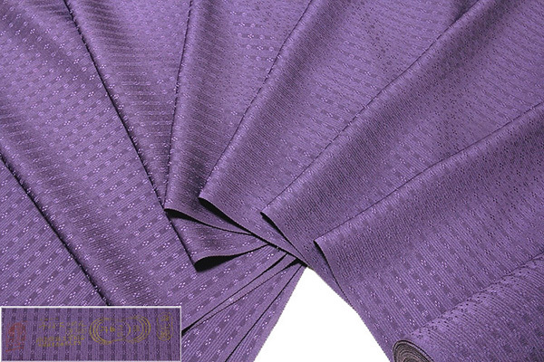 [ мир приятный магазин ] #[ японский шелк :. после крепдешин ткань использование ] однотонная ткань другой .. глубокий фиолетовый цвет серия земля . натуральный шелк ткань #