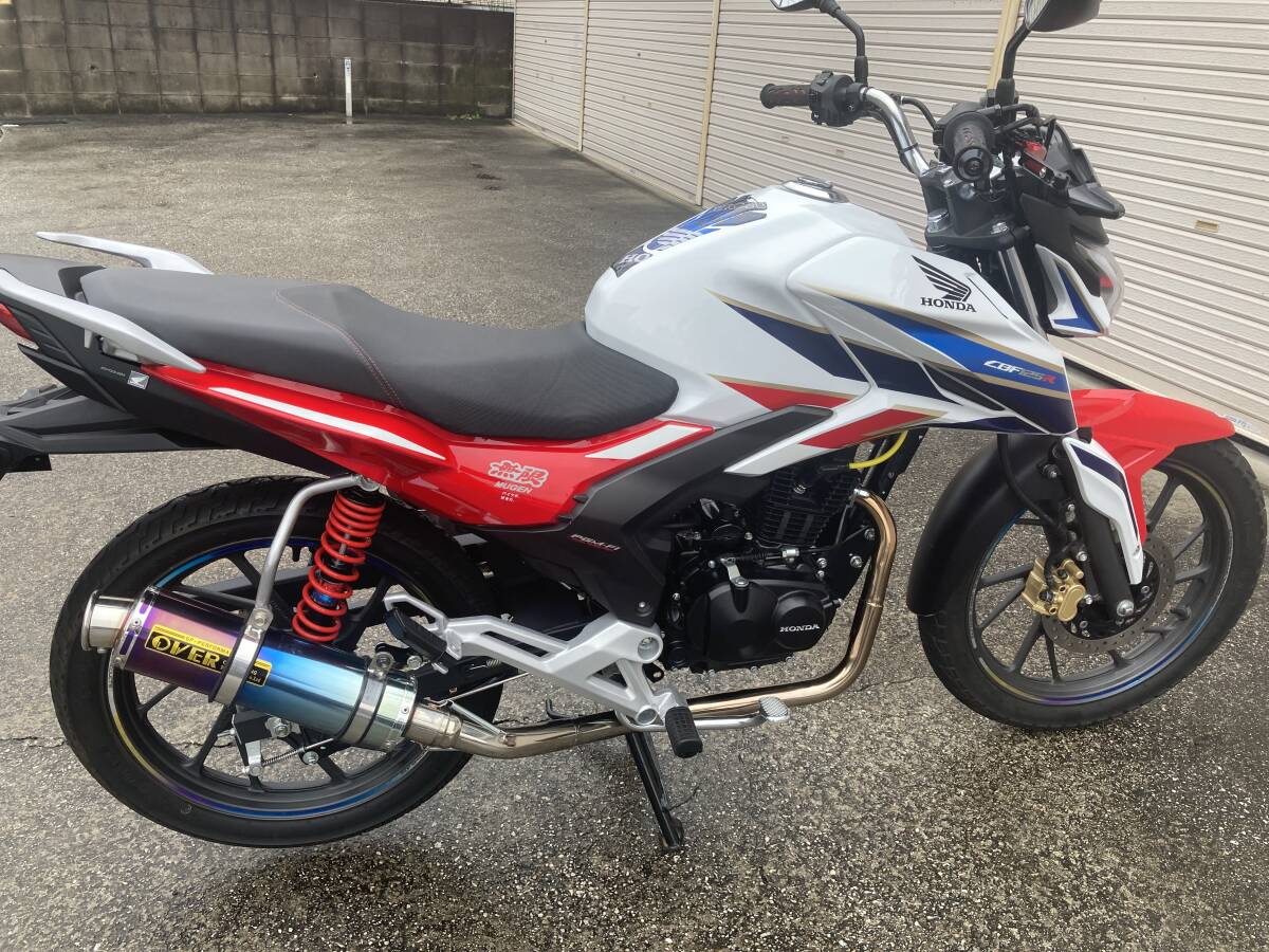 中国ホンダCBF125R カスタム走行800キロ　ピカピカ_ピカピカ