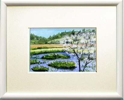 0 no. 6645 number [sisiudo] fog pieces .*. island pieces ...| rice field middle thousand .( four season watercolor ).| present attaching .