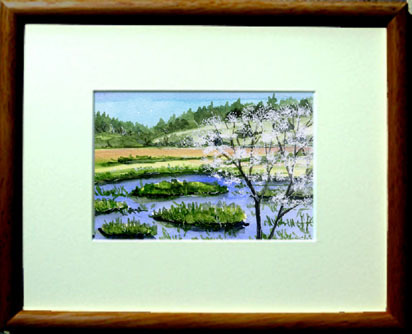 0 no. 6645 number [sisiudo] fog pieces .*. island pieces ...| rice field middle thousand .( four season watercolor ).| present attaching .