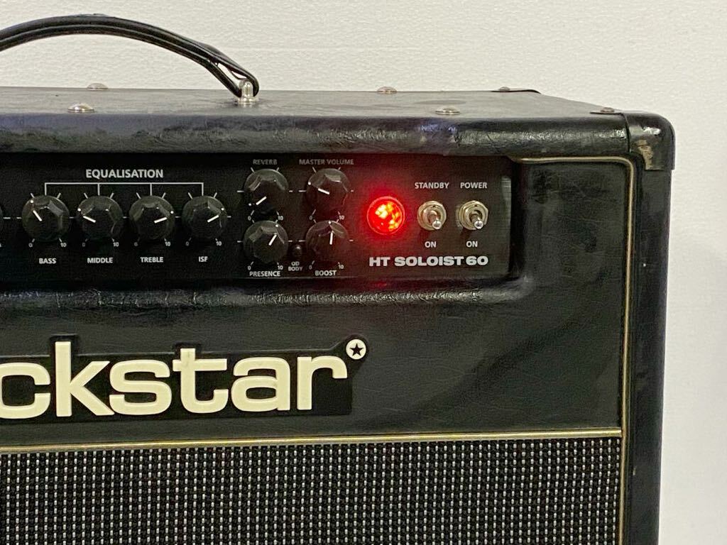 サ6334M★Blackstar　ブラックスター　HT Soloist 60　コンボアンプ　フットスイッチ付き★_画像2