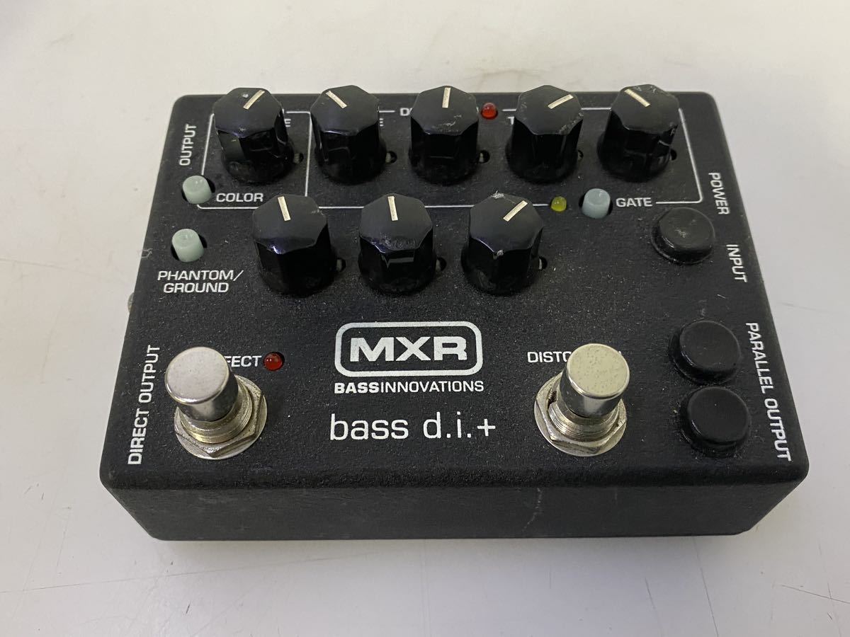 サ6151M★MXR　bass d.i.＋　ベースプリアンプ　ベース用エフェクター★_画像1