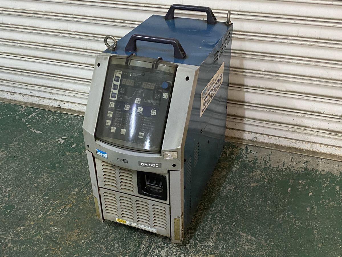f6382M*DAIHEN large henDM-500 semi-automatic welding machine CO2/MAG welding for direct current power supply 3.200/220V 50/60Hz*