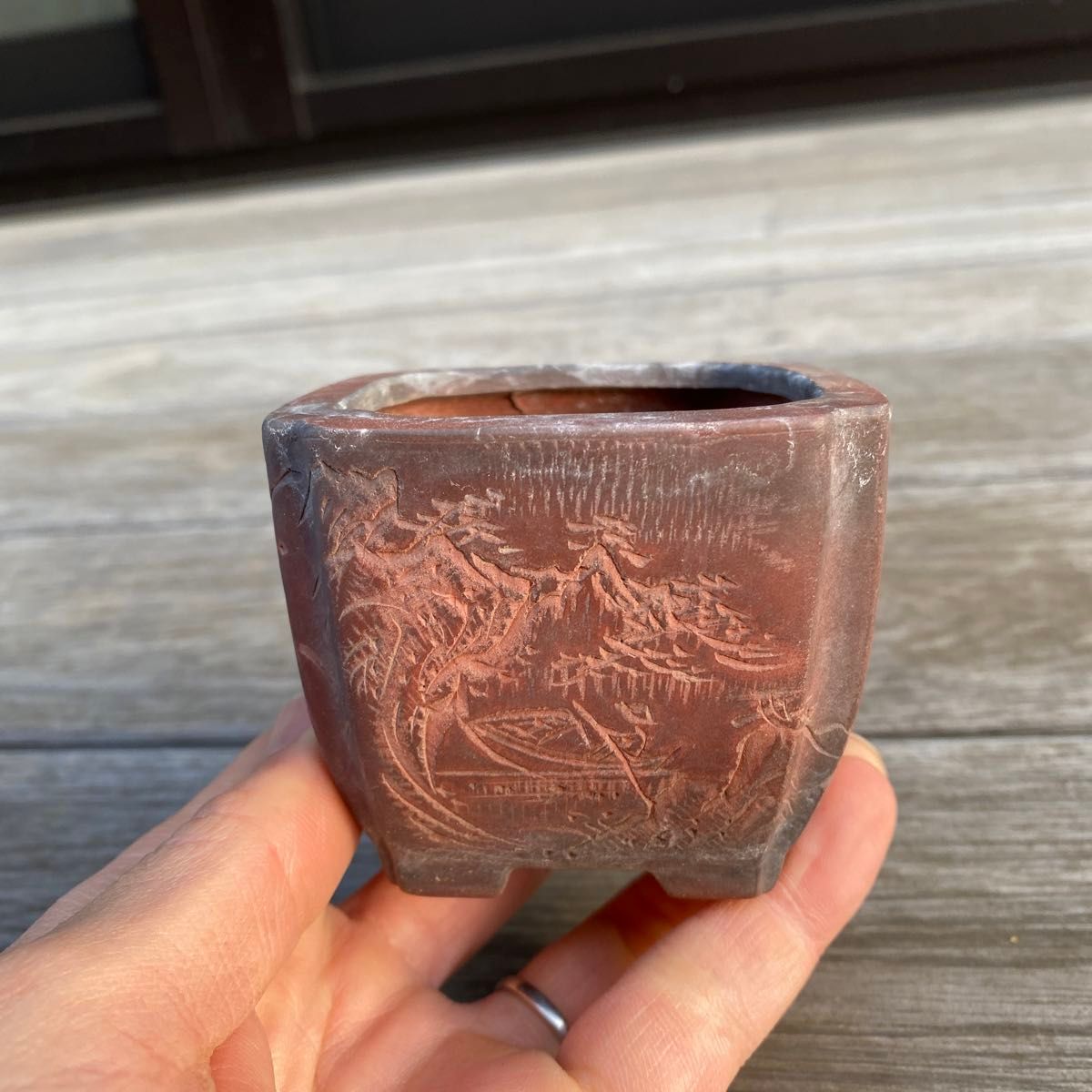 kikko 吉光窯 鉢 別注 植木鉢 studs 吉光窯 kikko studs 植木鉢 鉢 植木鉢