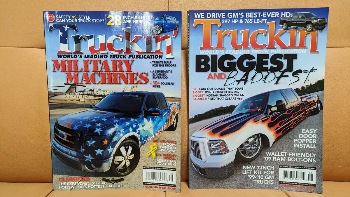 【Truckin' 】トラッキン / アメリカ 車 雑誌 本 / トラック / 2009年 6冊 2010年 5冊 2011年 1冊 / アメ車 ピックアップ / カスタム_画像6