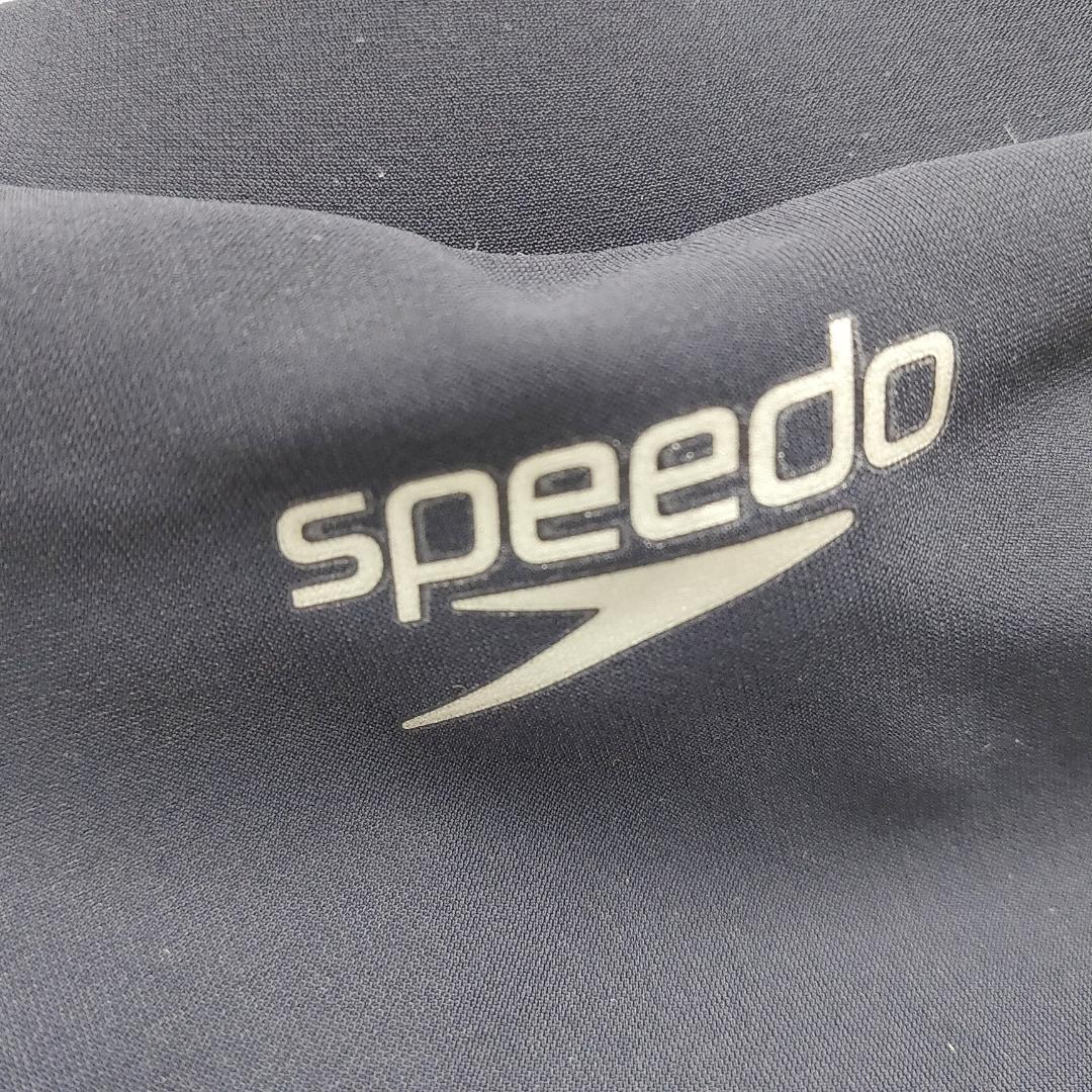 ○★新品 未使用 SPEEDO リファインドバンドゥースーツ フィットネス水着 ネイビー S○●