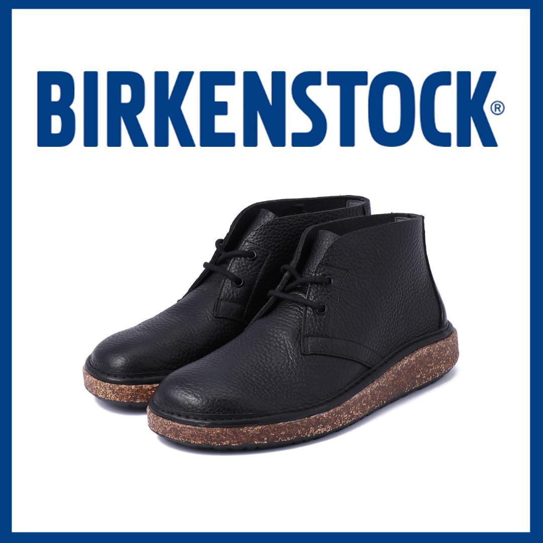 ○★新品 未使用 BIRKENSTOCK ミルトン 定番レザーシューズ チャッカ○●_画像1