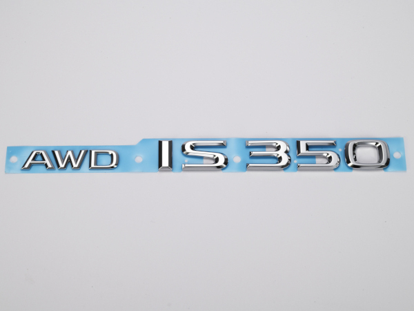 US レクサス 純正 リアエンブレム AWD IS 350 GSE36 輸出仕様 バッジ 75443-53230_画像1