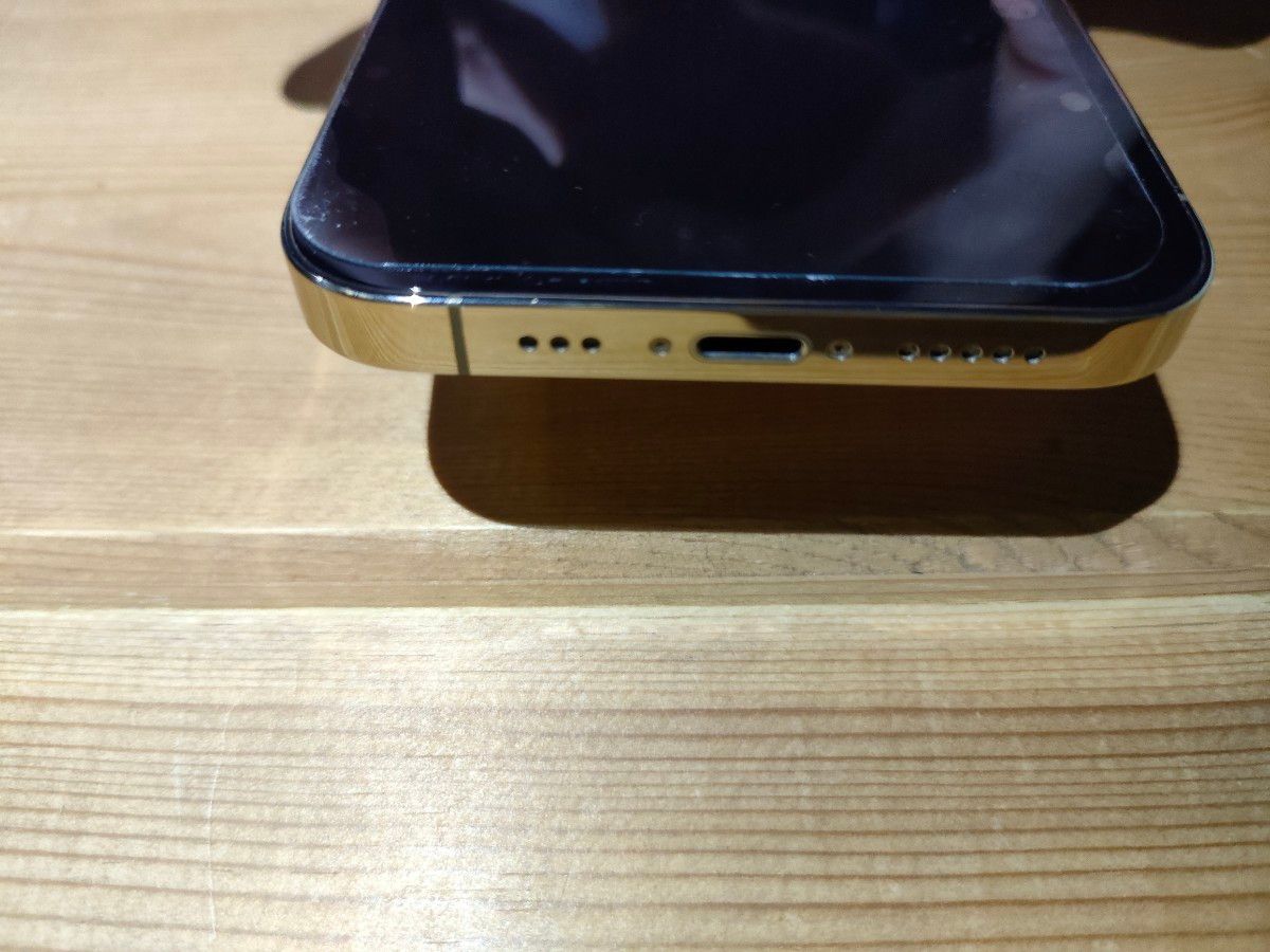 iphone 12 pro 128gb gold SIMロック解除済 (MGM73J/A)