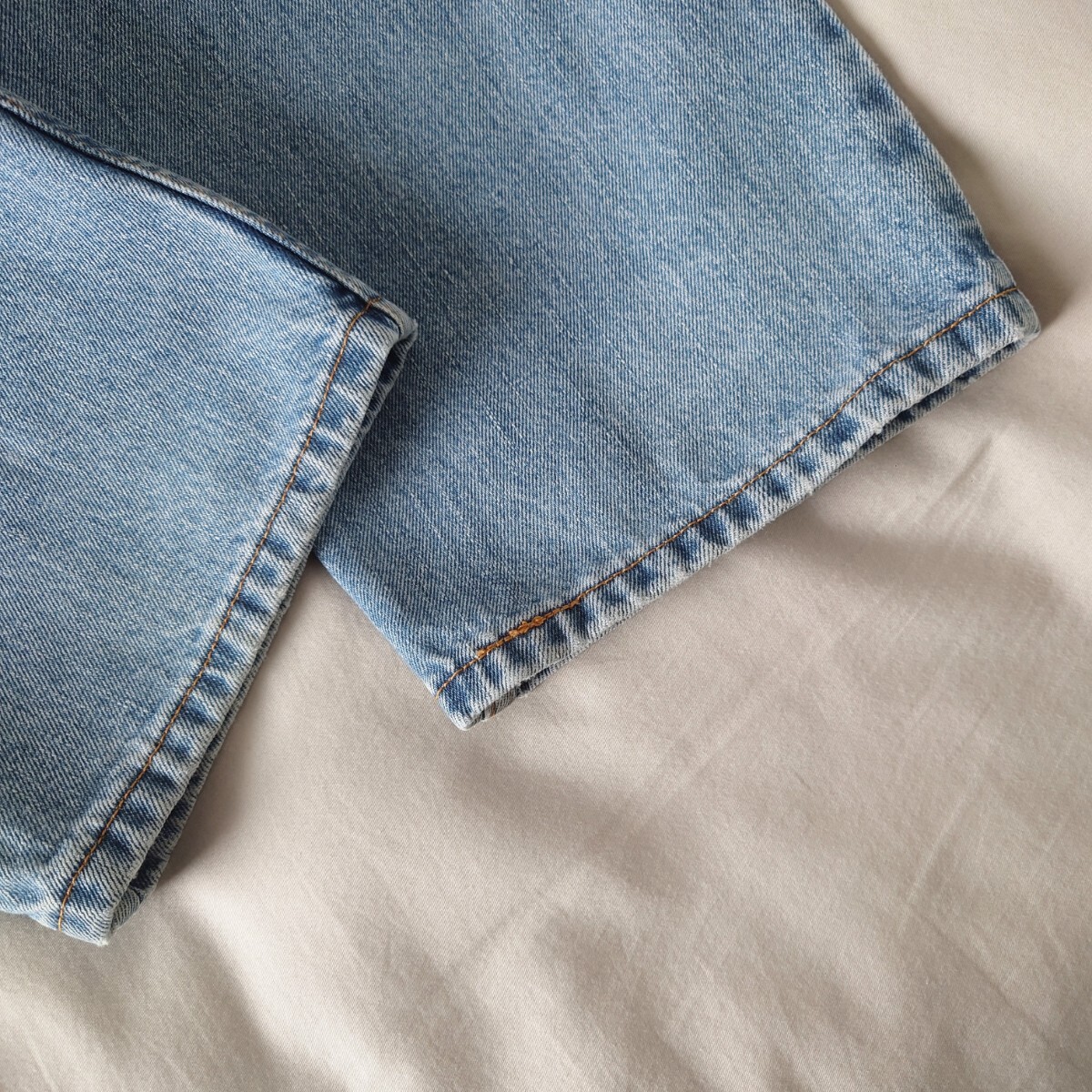 2007 year manufacture Levi\'s 550 wide jeans / Denim old clothes /W38L29[YLV2051]