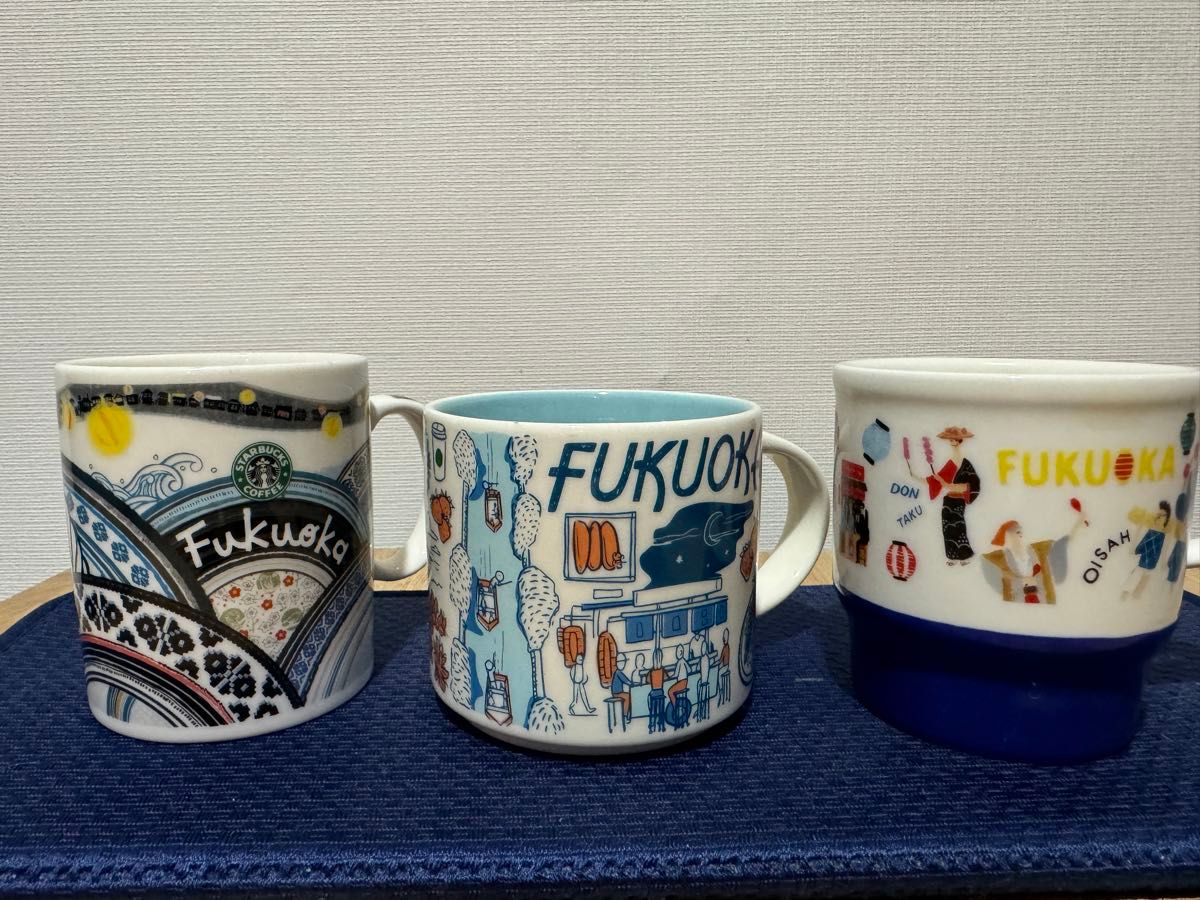 スターバックス ご当地 FUKUOKAデザインのマグカップ