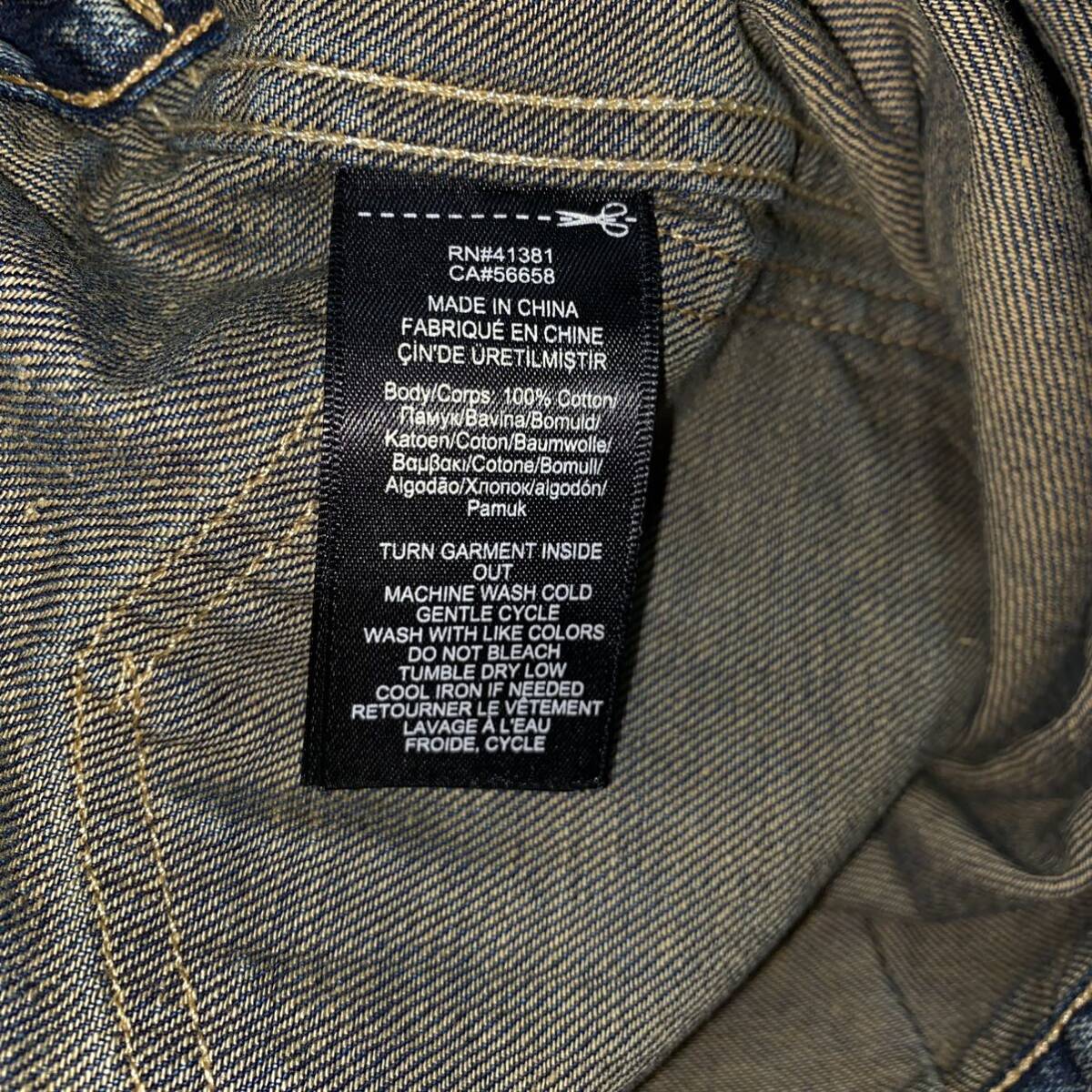 RRL ジージャン 2nd O181 size2 ヴィンテージ加工_画像4