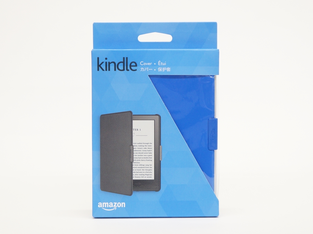 ★☆【送料無料・即決】新品　Amazon純正 Kindle(第8世代)用保護カバーブルー☆★_画像1