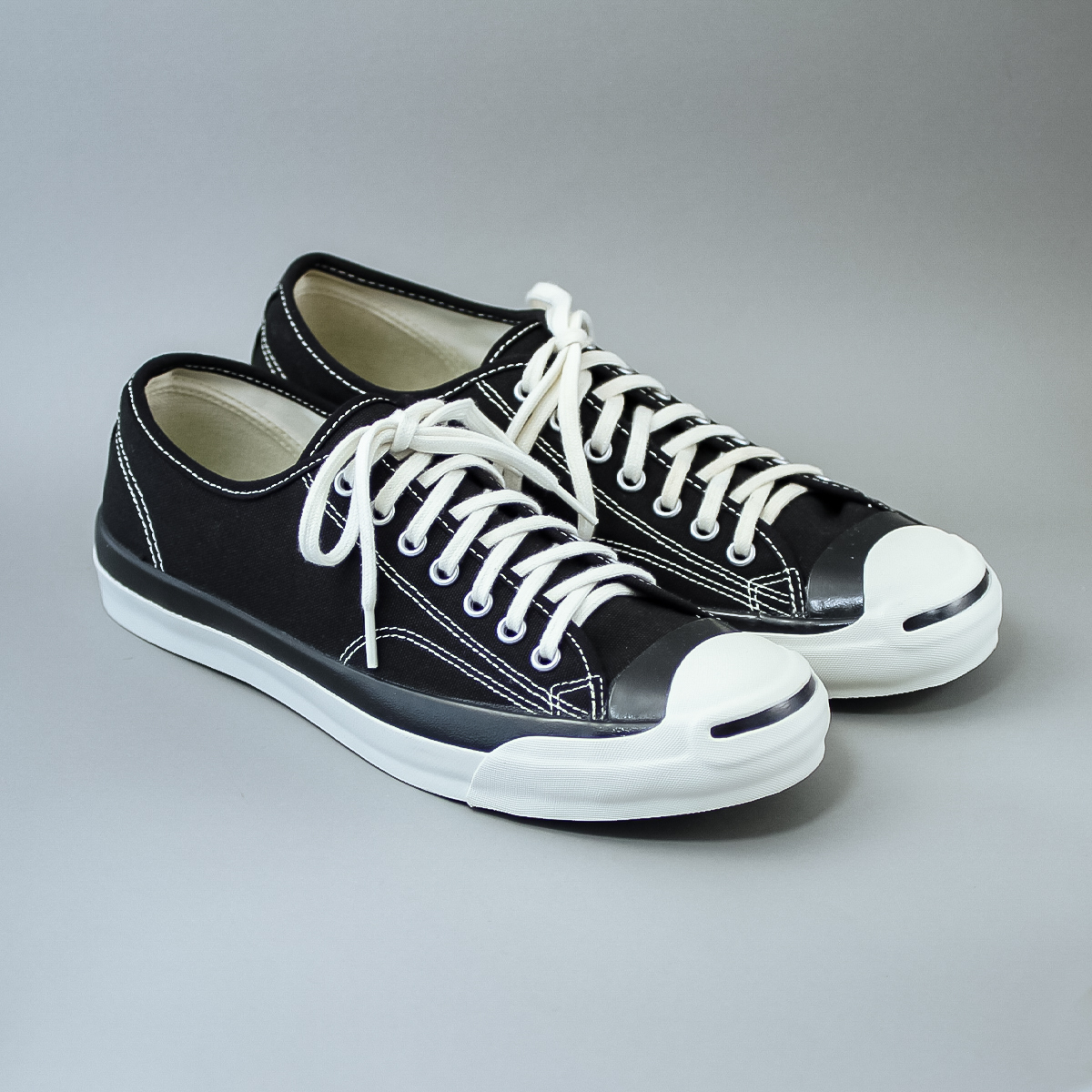 新品】コンバース ジャックパーセル 黒 28 US9 5 復刻モデル 新品】コンバース ジャックパーセル 黒 28 US9 5 復刻モデル