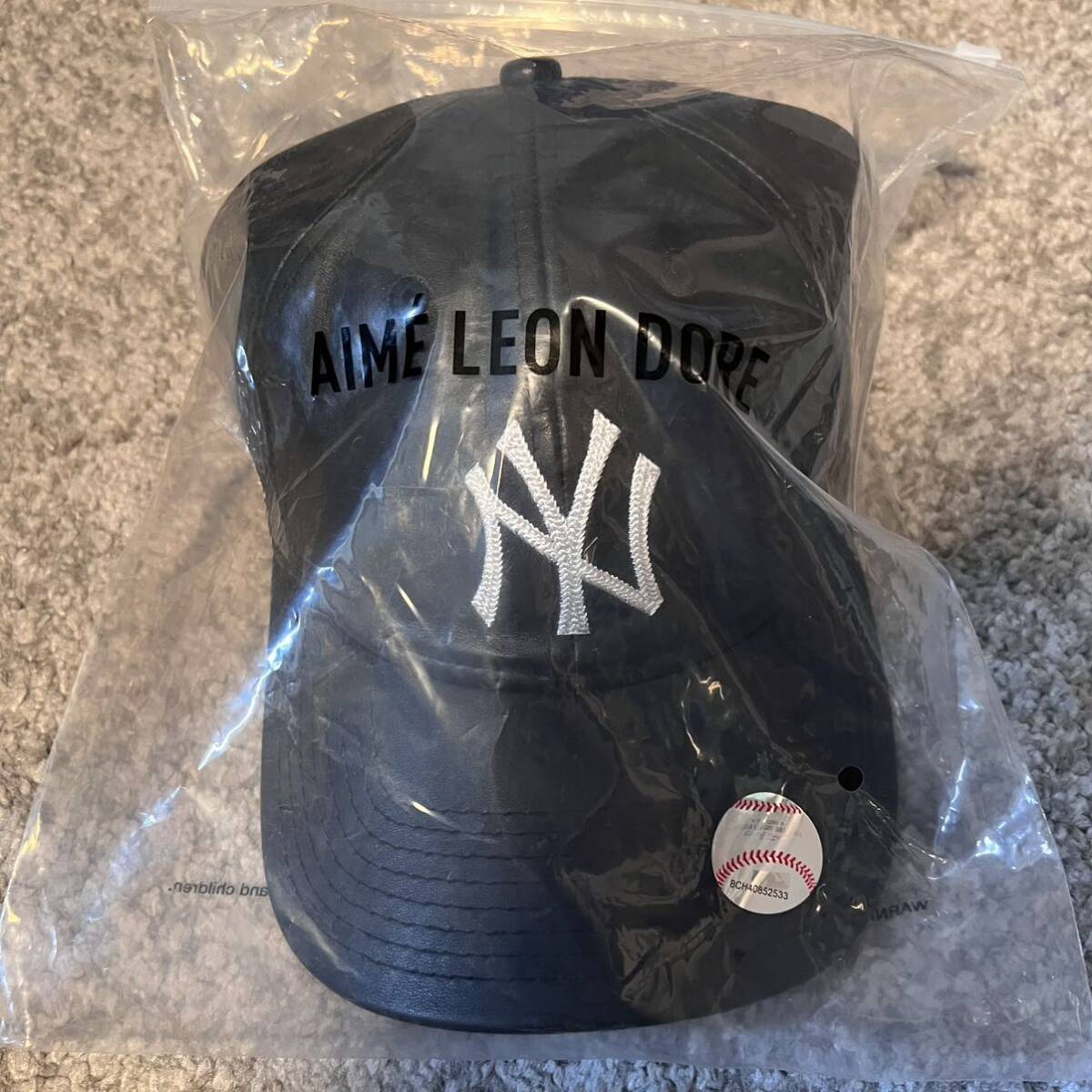 Aime Leon Dore New Era Yankees Leather Ballpark Hat エメレオンドレ ニューエラ レザーキャップ_画像7