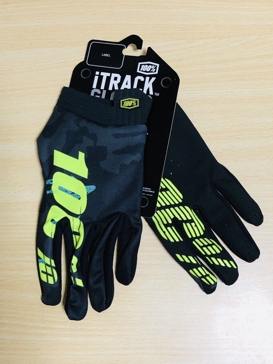 サイクリング 手袋 バイクグローブ オフロード 100％新品 送料無料 黄黒 L サイズ