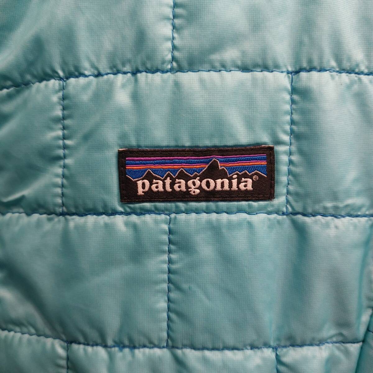 patagonia パタゴニア PRIMALOFT プリマロフト ナノパフジャケット グリーン レディースサイズS アウトドア STY84216 06C2308 の画像5
