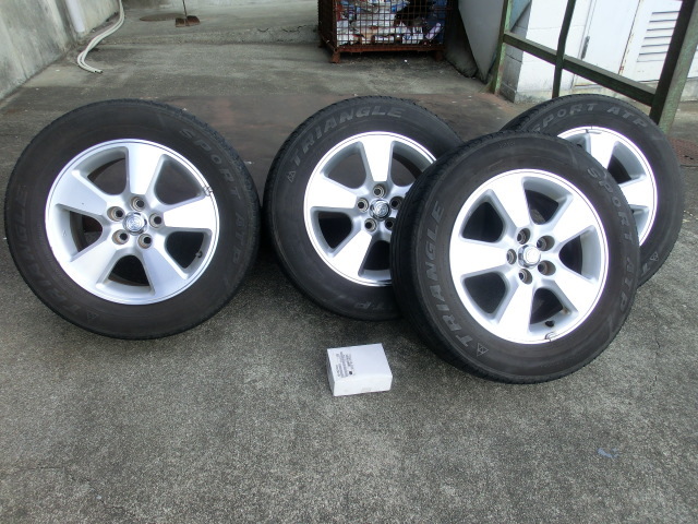 ウィッシュ トヨタ純正ホイール 15インチ6Ｊ+45 ＰＣＤ100-5穴 195/65Ｒ15 プリウス アリオン プレミオ カルディナ 等に ナット付の画像1