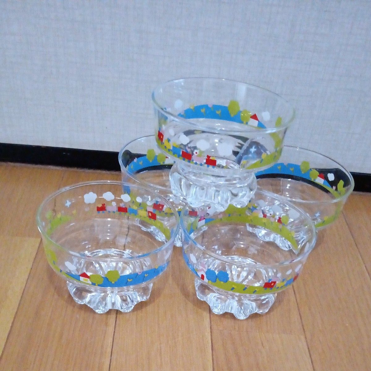サンデーカップ ガラス製 デザートグラス