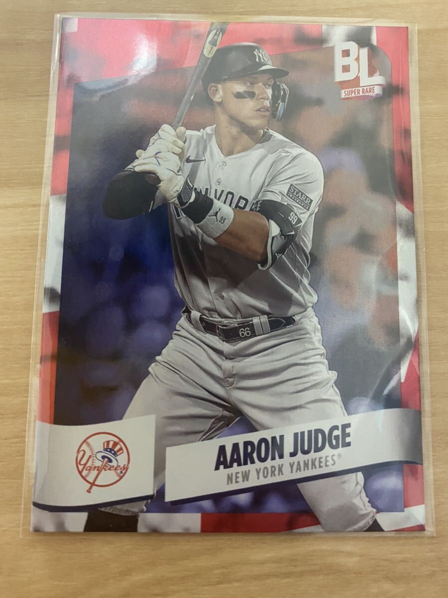 2024 Topps Big League Aaron Judge アーロンジャッジ　Super Rare Red Foil ヤンキース　Yankees_画像1