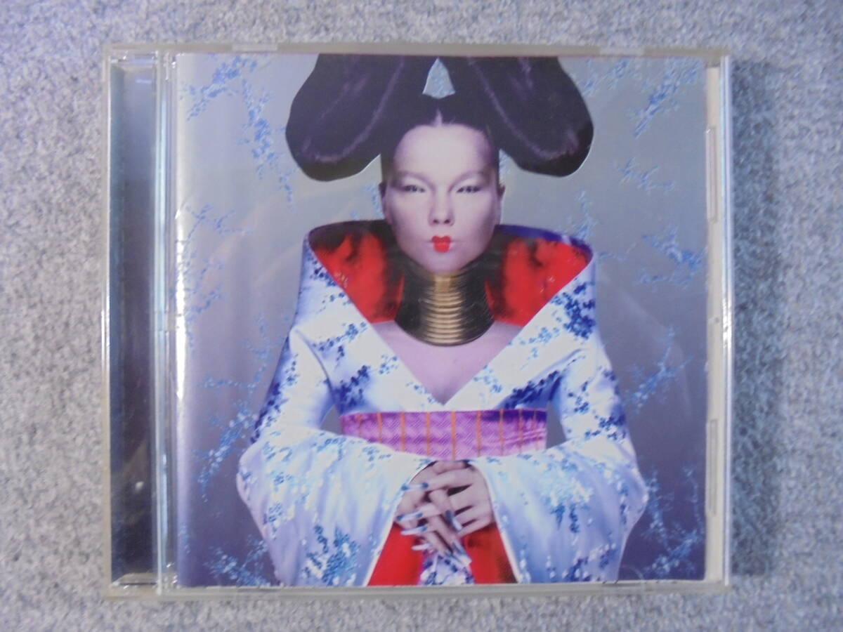 CD ビョーク　「 ホモジェニック」　10曲入　中古良品_画像1