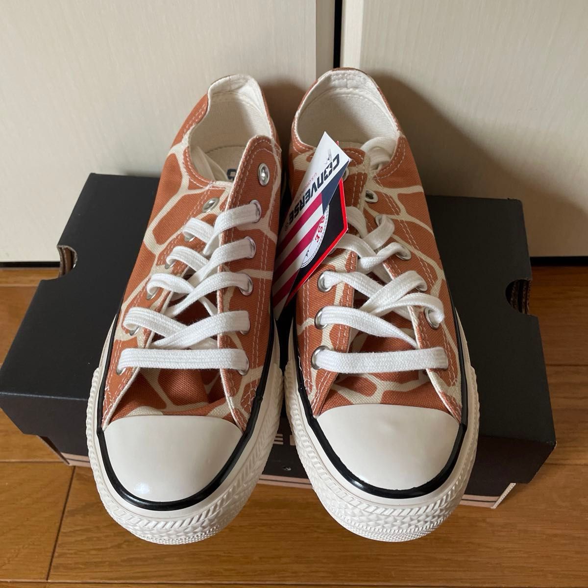 コンバース CONVERSE スニーカー ローカット オールスター コンバースオールスター　オールスター　US ジラフスポット　