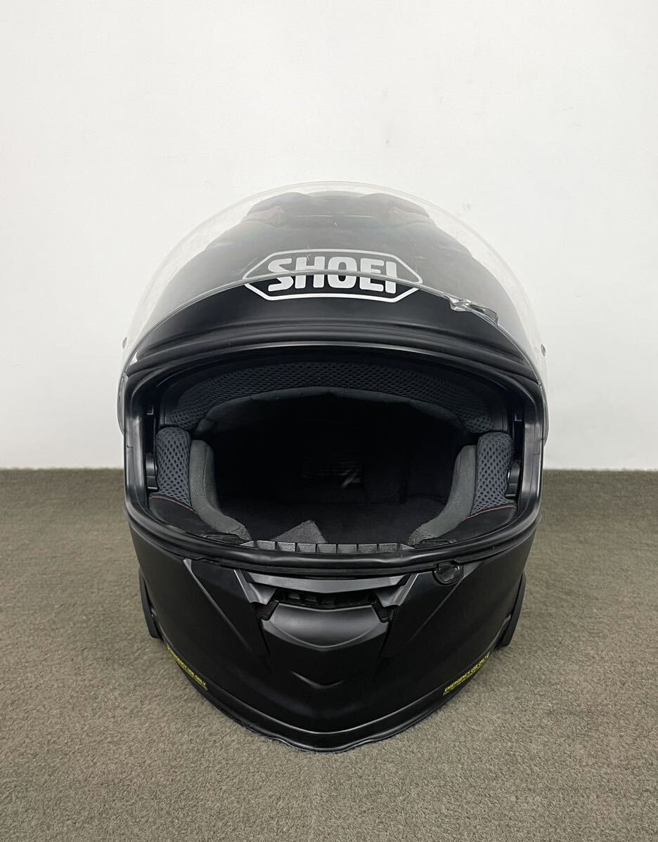 ●SHOEI ショウエイ GT-Air2 フルフェイスヘルメット XXLサイズ 63cm 2021年製 マットブラック バイク 二輪 ツーリング バイザー●_画像9