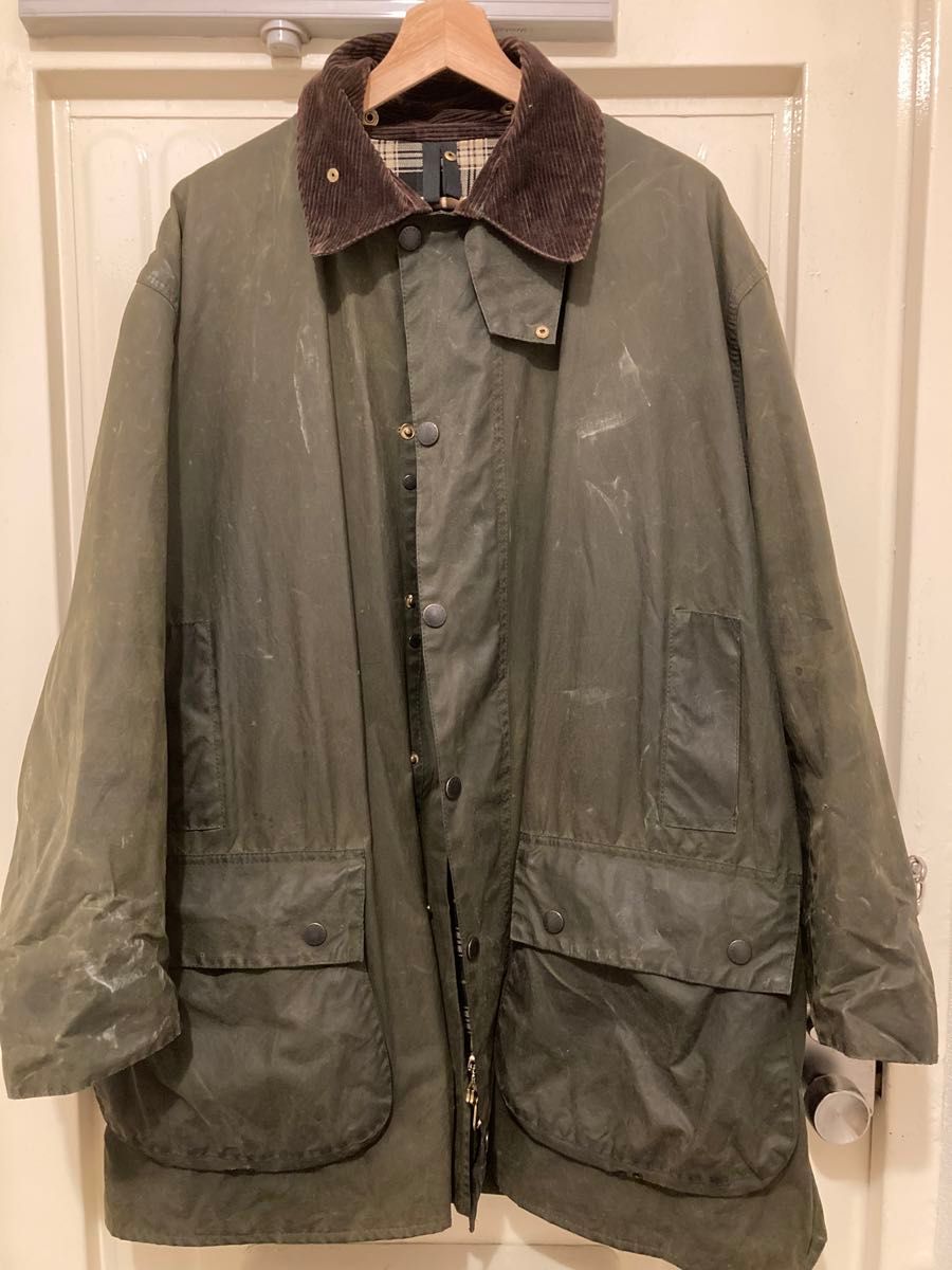 Barbour Border  オイルドジャケット バブアー 襟コーデュロイ