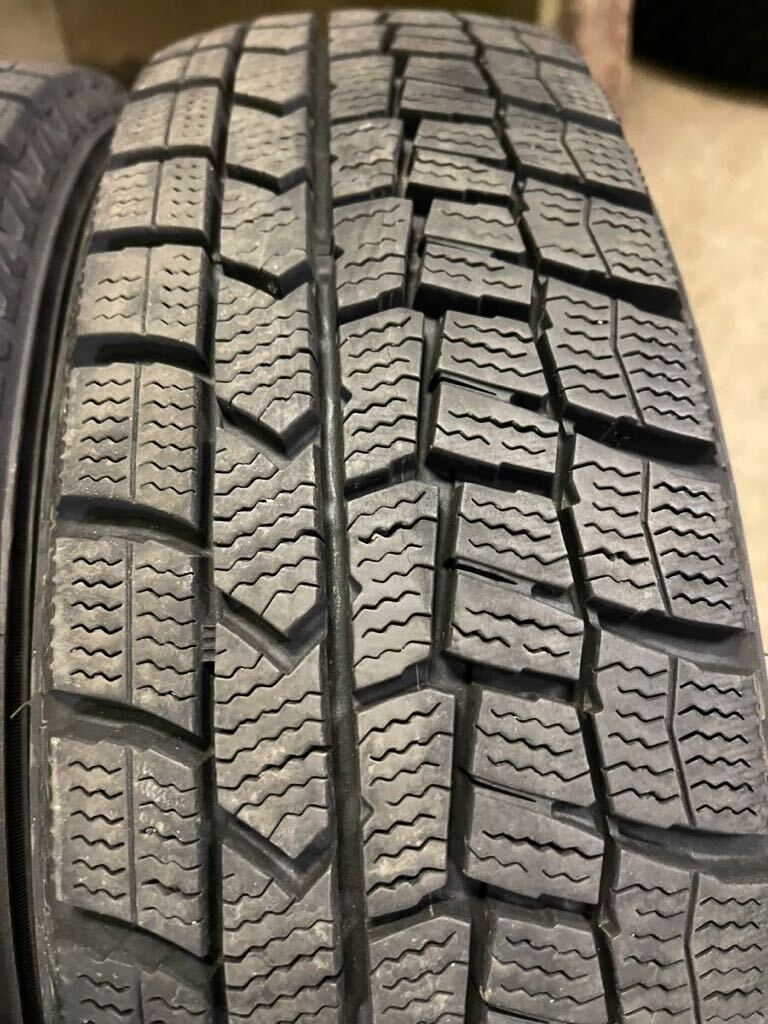 155/65R14 スタッドレス 4本 20年製 ダンロップ ウィンターマックス02 バリ山 _画像5