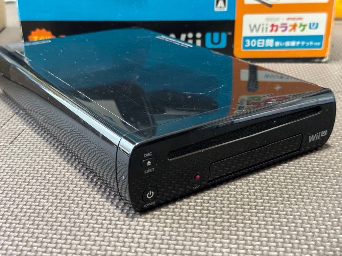 Nintendo WiiU本体 マリオカート　すぐに遊べるセット　値下げ交渉受け付けてます。