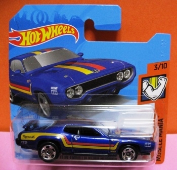 HOTWHEELS '71MOPAR プリマス・ロードランナー MUSCLE MANIA_画像2