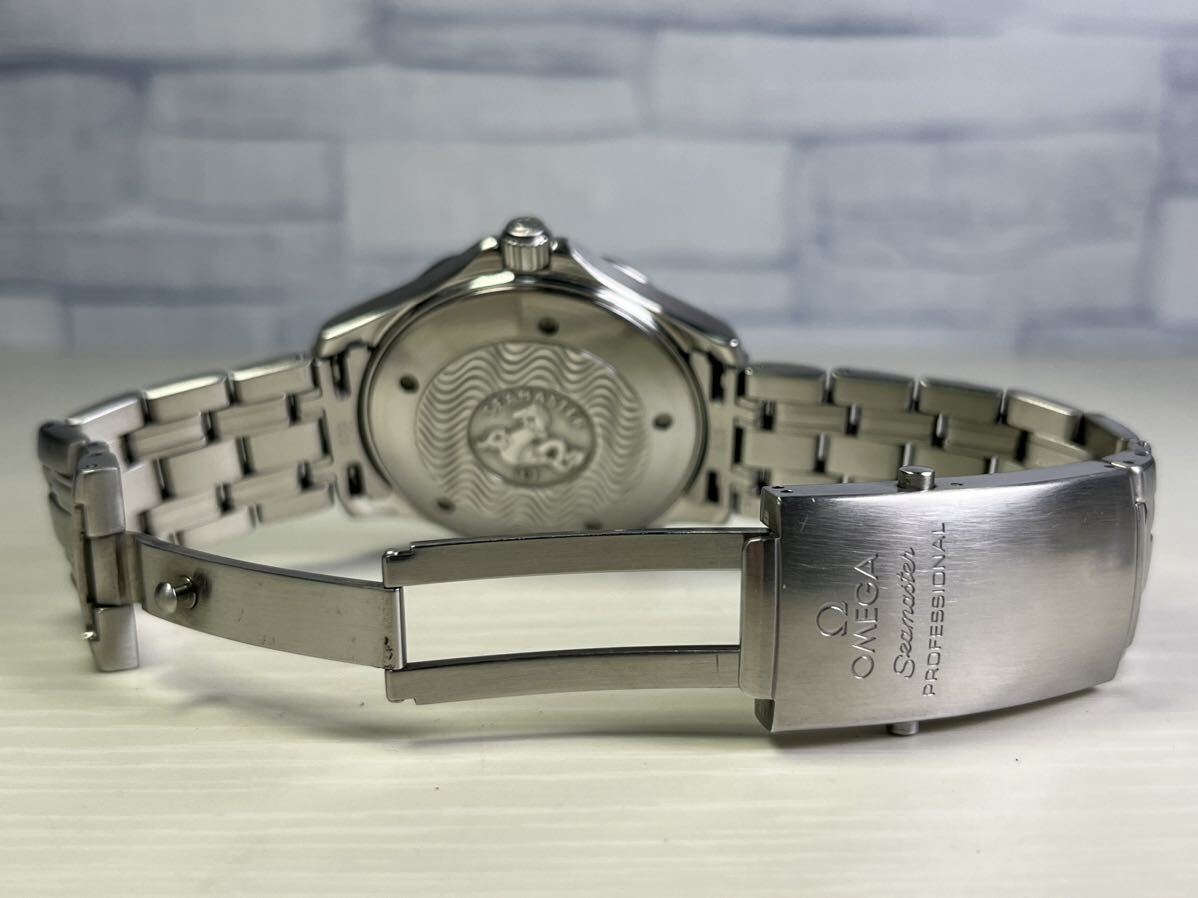 精度良好 美品 OMEGA シーマスター300 2531.80自動巻メンズ 腕時計 正規品 説明書 小冊子_画像8