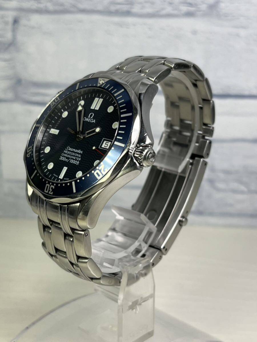 精度良好 美品 OMEGA シーマスター300 2531.80自動巻メンズ 腕時計 正規品 説明書 小冊子_画像2