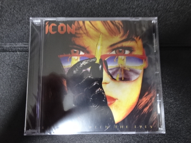 ICON（アイコン）「RIGHT BETWEEN THE EYES」2008年輸入盤新品未開封品WOUNDED BIRD RECORDS WOU 8201_画像1