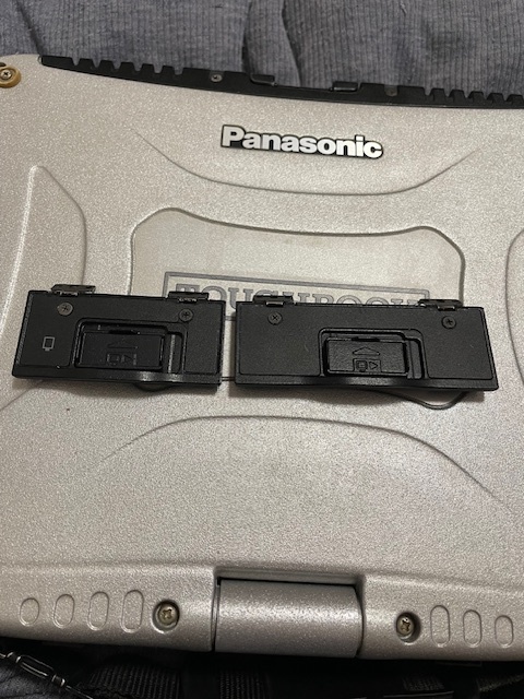 Panasonic TOUGHBOOK タフブック CF-19用側面金属カバー2個1セット_画像1