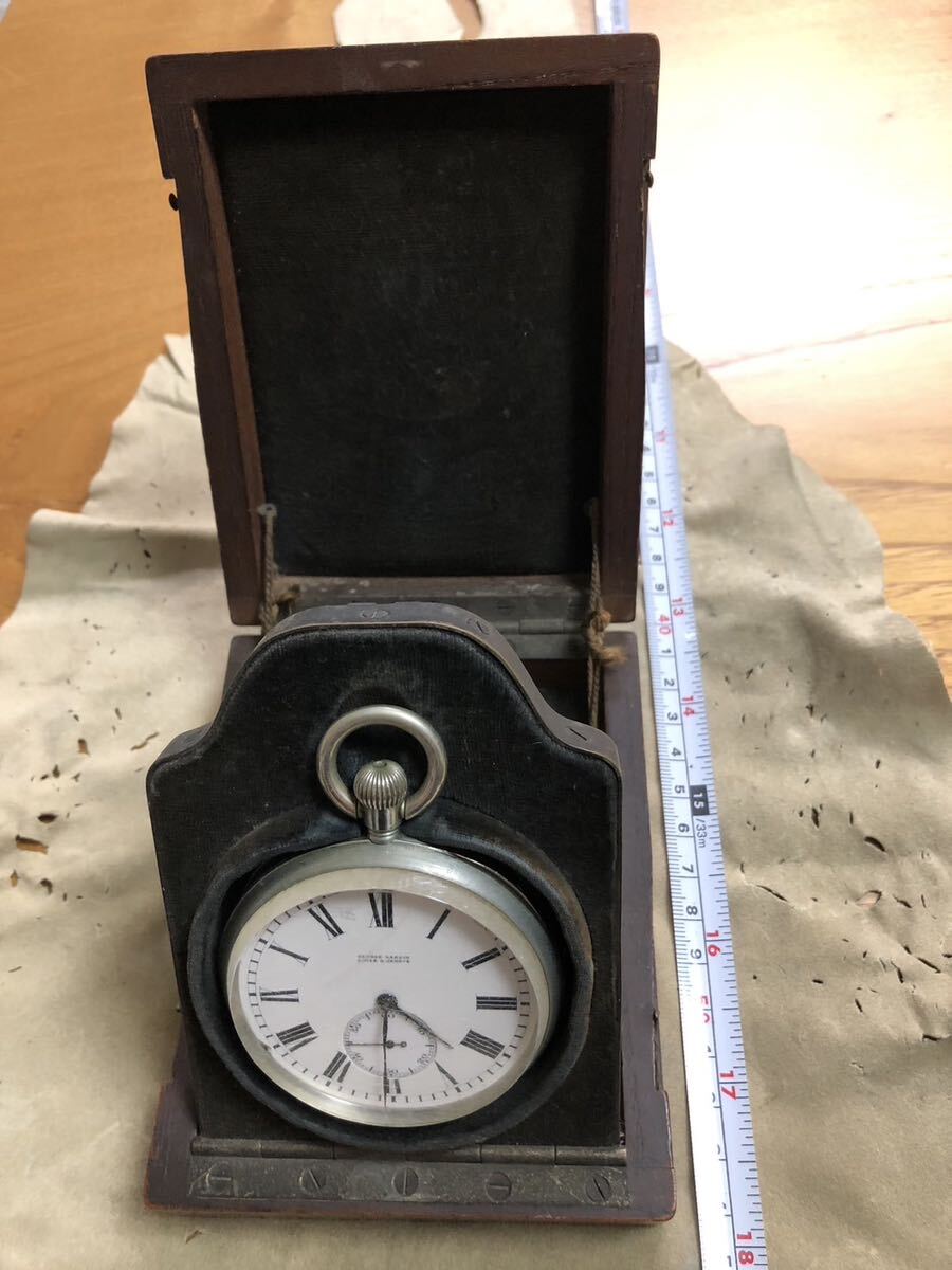 希少 鉄道省 ユリスナルダン 東特標 標準時計 クロノメーター級 鉄道時計 オリジナル箱付きの画像10