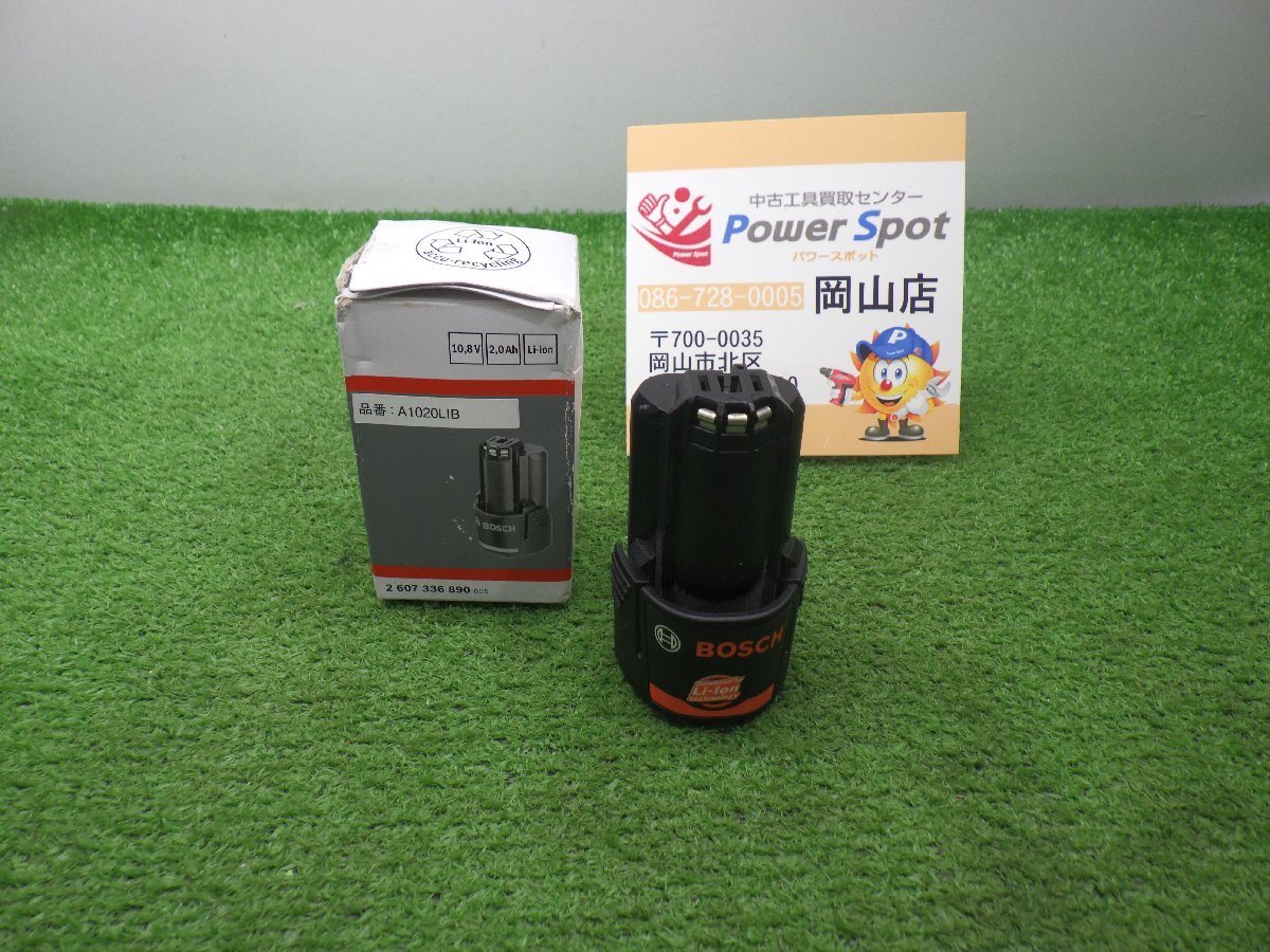 レア商品入荷★BOSCH(ボッシュ) 10.8V 1.3Ah リチウムイオンバッテリー A1013LIB 外箱と中身違います 中古品 231126_画像1