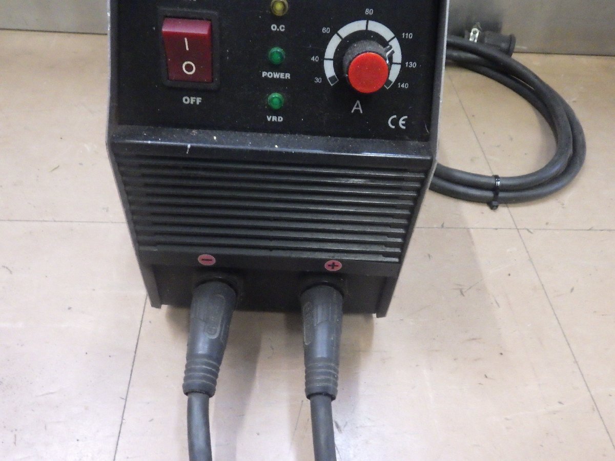 通電確認OK★RILAND アーク溶接機 ARC 160 mini 100V 200V 工具 リランド ARC160mini 中古品_画像3