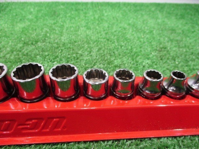 今がチャンス★SNAP-ON スナップオン ショートソケット 3/8sq PAKTY240 F081～F281 11点セット 中古美品_画像5