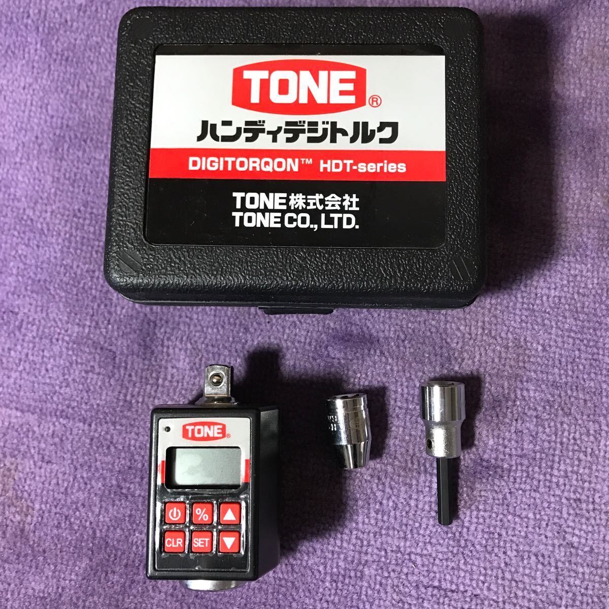 TONE ハンディデジトルク H3DT135 デジタルトルクレンチ 差込角9.5mm(3/8) 10-135Nm 数回使用 美品 新品電池交換確認済 送料無料 匿名配送_画像9