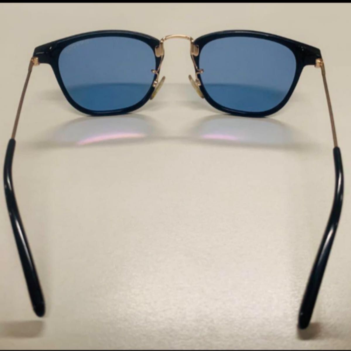 美品 TOM FORD トムフォード TF672 朝倉未来着用 黒×金 ブルー 美品 TOM FORD トムフォード TF672 朝倉未来着用 黒×金 ブルー