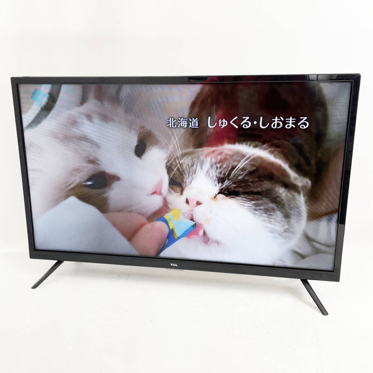 中古☆TCL 液晶カラーテレビ 32S515 外付けHDD録画対応 32V型 VOD対応 リモコン付 動作良好★福岡市近郊配送3,300円～