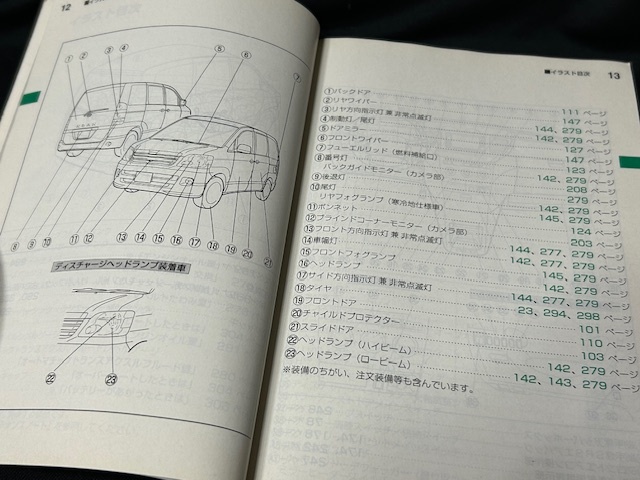 ★送料無料！ トヨタNOAH 取扱説明書中古品★_画像3