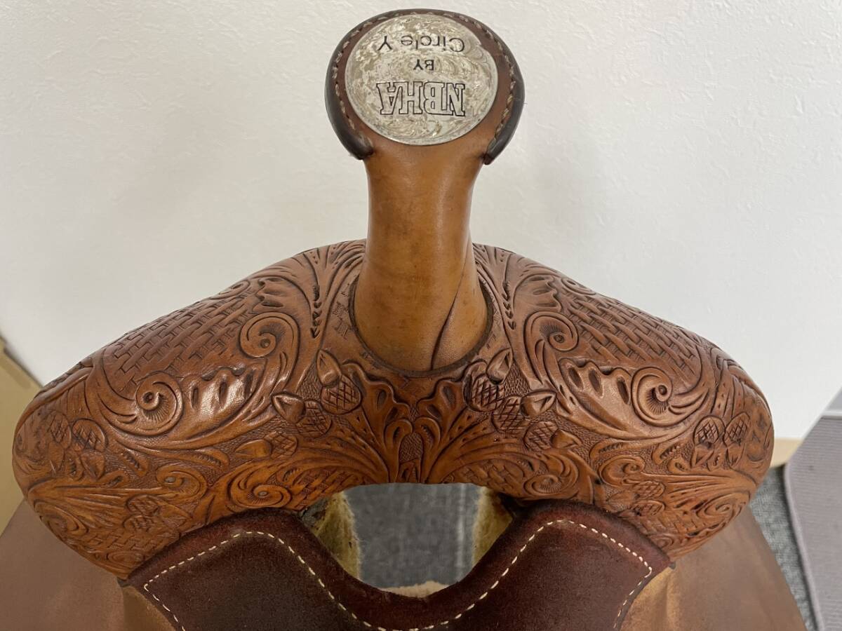 * free shipping *NBHA circle y Circle Y[ Western ] horse riding saddle 