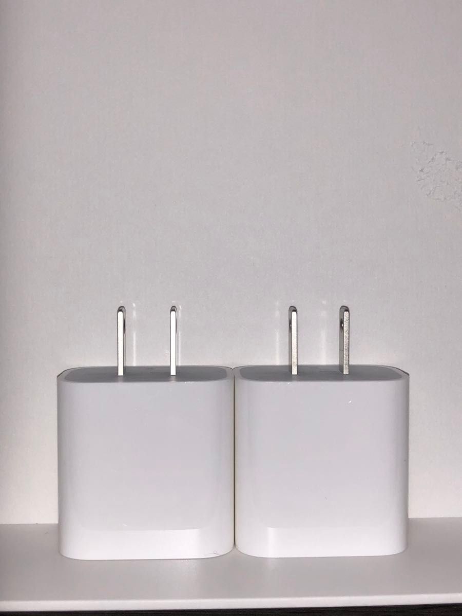 Apple 20W USB-C 電源アダプタ(iPhone iPad) 2個