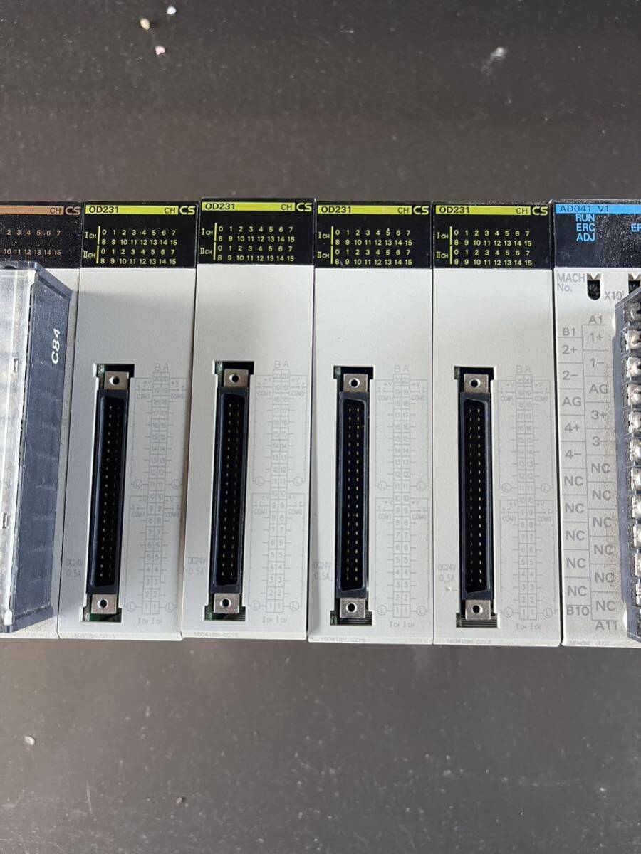 OMRON オムロン シーケンサID231/OD231/ADO41-V1/DRM21-V1/CSIH-OPU66H/PA204R 合計12個セット_画像3