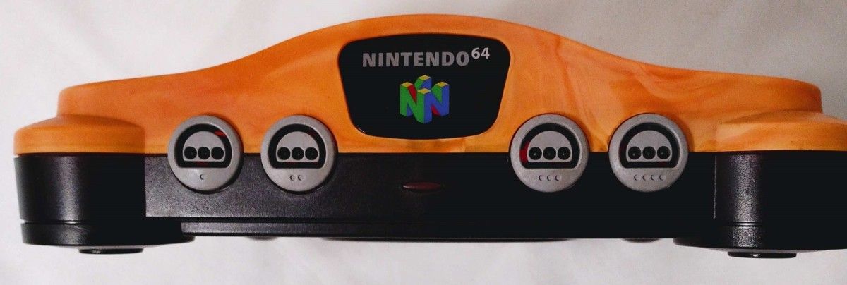 NINTENDO64 本体 クリアオレンジ ダイエー 動作確認済み(ニンテンドー コントローラー 