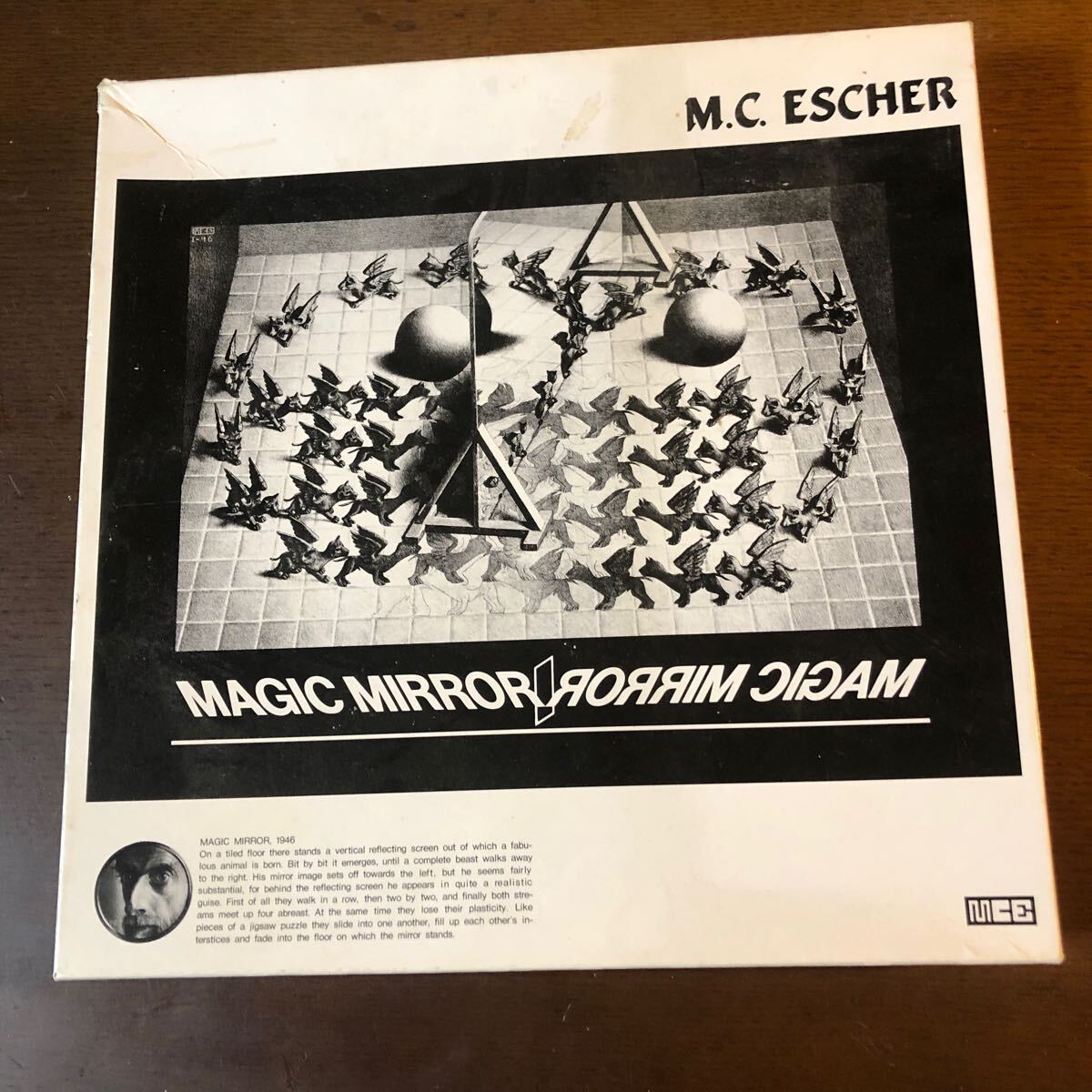 M.C.エッシャー　ジグソーパズル　マジックミラー　500ピース_画像1
